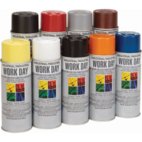 Industrial Enamel Paint, Yellow, Gloss, 10 oz., Aerosol Can NI473 | Office Plus