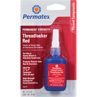 Threadlocker, Red, High, 10 ml, Bottle NIR668 | Office Plus