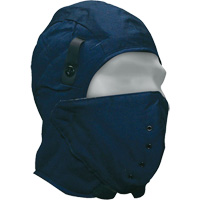 Classic Hardhat Liner with Face Mask, Fleece/Cotton Lining, One Size NJC645 | Office Plus
