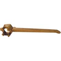Drum Plug Wrench, 12" Handle, Bronze NJE705 | Office Plus