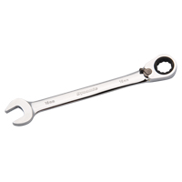 Reversible Combination Ratcheting Wrench, 12 Point, 8mm, Chrome Finish NJI096 | Office Plus