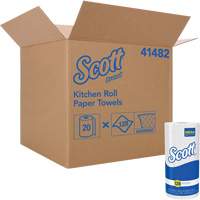 Scott<sup>®</sup> Kitchen Roll Towels, 1 Ply, 128 Sheets/Roll, 11" W, 8.78" L x NJJ028 | Office Plus