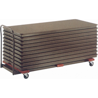 Flat Stacking Table Caddies, 97.5" W x 31.25" D x 36.25" H OG341 | Office Plus
