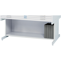 High Base for Steel Plan File Cabinet OB167 | Office Plus