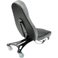 Flex 2™ Ergonomic Chair, Mobile, Adjustable, 30", Vinyl Seat, Black OP241 | Office Plus