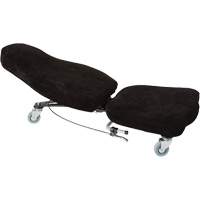 Flex 2™ Ergonomic Welding Chair, Mobile, Adjustable, 30", Fabric Seat, Black/Grey OP274 | Office Plus