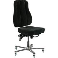 Chaise ergonomique Synergo II<sup>MC</sup>, Tissu, Noir OP503 | Office Plus