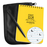 Pocket Notebook Kit, Soft Cover, Yellow, 100 Pages, 4" W x 6" L OQ365 | Office Plus