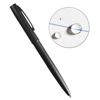 All-Weather Metal Pen, Blue, 0.8 mm, Retractable OQ371 | Office Plus