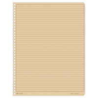 Carnet de notes de poche à spirale latérale, Couverture souple, Havane, 84 Pages, 8-1/2" , 11"  OQ377 | Office Plus