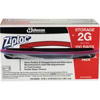 Ziploc<sup>®</sup> Double Zip Food Storage Bags OQ993 | Office Plus
