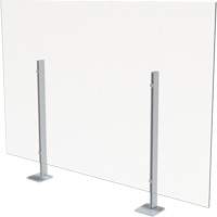 Surface Mount Sneeze Guard, 36" W x 36" H OR022 | Office Plus