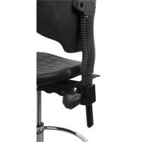Heavy-Duty Ergonomic Stool, Stationary, Adjustable, 39” - 48”, Polyurethane Seat, Black OR066 | Office Plus