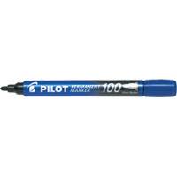 Series 100 Permanent Marker, Bullet, Blue OR456 | Office Plus