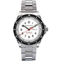 Très grande montre automatique édition arctique avec jour/date avec bracelet en acier inoxydable, Numérique, À piles, 46 mm, Argent OR478 | Office Plus