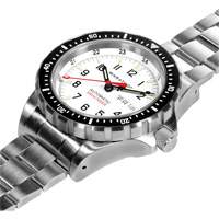 Arctic Edition Jumbo Day/Date Automatic with Stainless Steel Bracelet, Digital, Battery Operated, 46 mm, Silver OR478 | Office Plus