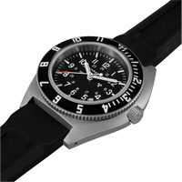 Montre Steel Navigator avec date sur ensemble bracelet en caoutchouc noir de trois morceaux, Numérique, À piles, 41 mm, Noir OR482 | Office Plus