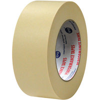 High Temp Premium Paper Masking Tapes, 48 mm (2") W x 55 m (180') L, Beige PF649 | Office Plus
