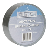 Utility Grade Duct Tape, 9 mils, Silver, 50 mm (2") x 55 m (180') PF688 | Office Plus