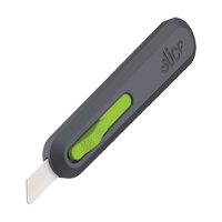 Slice™ Auto-Retractable Knife, 12 mm, Ceramic, Nylon Handle PF808 | Office Plus