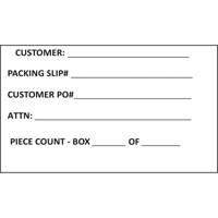 Étiquette de livraison générique, 4" la x 6" la x Blanc PG016 | Office Plus