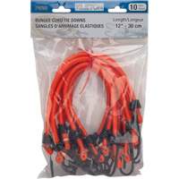 Bungee Cord Tie Downs, 12" PG633 | Office Plus