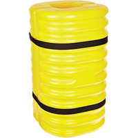 Column Protector, 10" x 10"/10" x 10 " Inside Opening, 24" L x 24" W x 42" H, Yellow RN037 | Office Plus