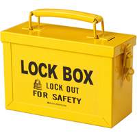 Group Lock Box, Yellow SAC625 | Office Plus