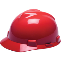 V-Gard<sup>®</sup> Protective Caps - Fas-Trac<sup>®</sup> Suspension, Ratchet Suspension, Red SAF974 | Office Plus