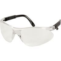 JS405 Safety Glasses, Clear Lens, Anti-Fog/Anti-Scratch Coating, CSA Z94.3 SAJ002 | Office Plus