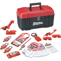 Group Safety Lockout Kit - Zenex™ Padlock, Electrical Kit, 25 Components SAL536 | Office Plus