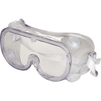 Z300 Safety Goggles, Clear Tint, Anti-Fog, Elastic Band SAN430 | Office Plus