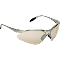 JS410 Safety Glasses, Indoor/Outdoor Mirror Lens, Anti-Scratch Coating, CSA Z94.3 SAO620 | Office Plus
