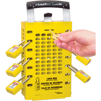 Latch Tight™ Lock Boxes, Yellow SAO628 | Office Plus