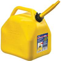 Jerry Cans, 5.3 US gal./20.06 L, Yellow, CSA Approved/ULC SAP399 | Office Plus
