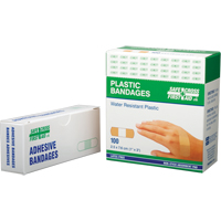 Bandages, Rectangular/Square, 3", Plastic, Sterile SAY282 | Office Plus
