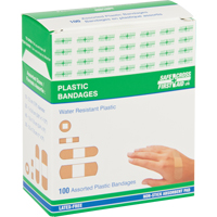 Bandages, Assorted, Plastic, Sterile SAY286 | Office Plus