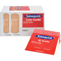 Salvequick<sup>®</sup> Bandage Dispensing Systems Refills, Rectangular/Square, Fabric, Sterile SAY305 | Office Plus
