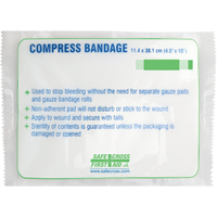 Large Compress Bandage, 15" L x 4-1/2" W SAY373 | Office Plus
