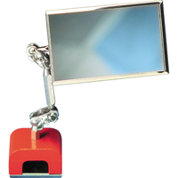 Inspection Mirror, Rectangular, 3-1/2" L x 2" W, Telescopic SC650 | Office Plus