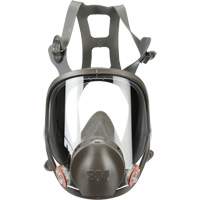 6000 Series Full Facepiece Reusable Respirator, Elastomer/Silicone/Thermoplastic, Large SE891 | Office Plus