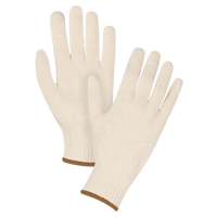 Standard-Duty String Knit Gloves, Poly/Cotton, 7 Gauge, Large SDS940 | Office Plus