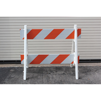 Barricades, A-Frame, 28.6" L x 40" H, Orange/White SEK535 | Office Plus