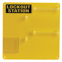 Lockout Board, 12 Padlock Capacity, Padlocks Not Included SFU839 | Office Plus