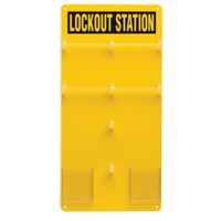 Lockout Board, 24 Padlock Capacity, Padlocks Not Included SFU840 | Office Plus