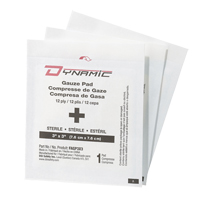 Dynamic™ Gauze, Pad, 3" L x 3" W, Sterile, Medical Device Class 1 SGC787 | Office Plus