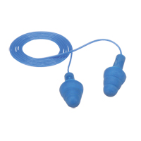 E-A-R™ UltraFit™ Metal-Detectable Earplugs, Corded, Regular, Bulk - Polybag, 25 NRR dB SGF044 | Office Plus