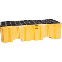 Spill Containment Pallet, 66 US gal. Spill Capacity, 26.25" x 51" x 13.75" SGJ302 | Office Plus