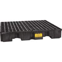 Spill Containment Pallet, 66 US gal. Spill Capacity, 51.5" x 51.5" x 8" SGJ307 | Office Plus