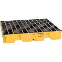 Spill Containment Pallet, 66 US gal. Spill Capacity, 51.5" x 51.5" x 8" SGJ308 | Office Plus